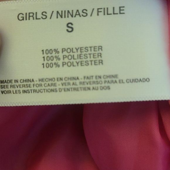 Girls - Grane brand poofy vest leopard with pink inside - size small - NWOT - Picture 5 of 5